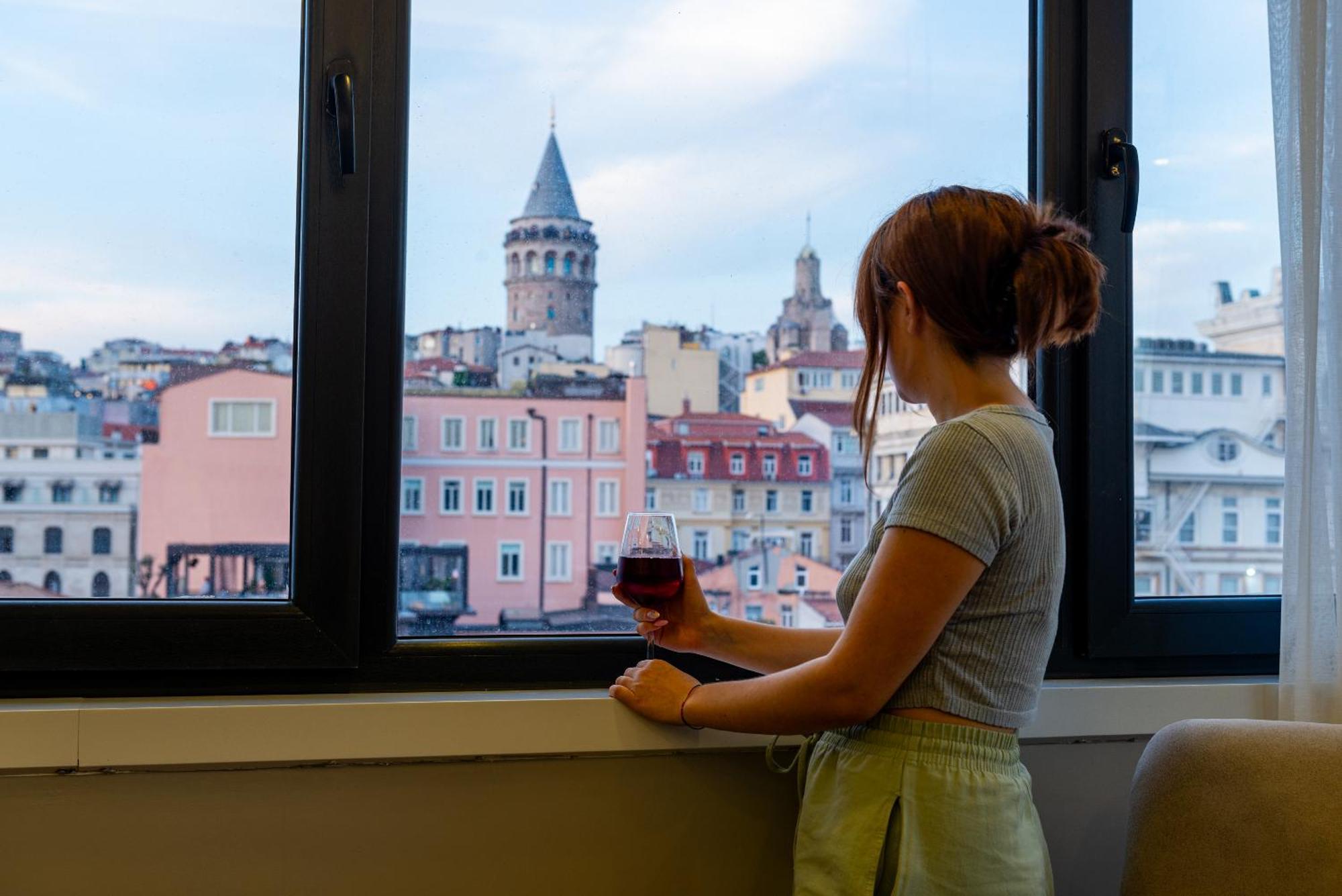 Art Karakoey Aparthotel Istanbul Exteriör bild